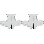 KOREK ANALNY SPRĘŻYNUJĄCY-BLACK VELVETS