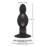 KOREK ANALNY SPRĘŻYNUJĄCY-BLACK VELVETS