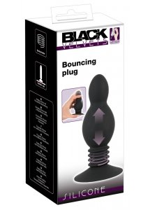 KOREK ANALNY SPRĘŻYNUJĄCY-BLACK VELVETS