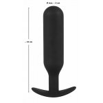 WTYCZKA ANALNA DO TRENINGU 18CM(ŚREDNIA)-BLACK VELVETS