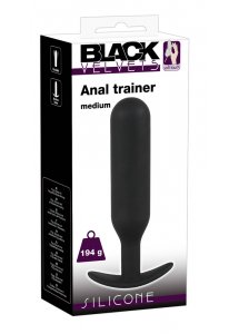 WTYCZKA ANALNA DO TRENINGU 18CM(ŚREDNIA)-BLACK VELVETS