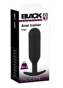 WTYCZKA ANALNA DO TRENINGU 17.5CM(DUŻA)-BLACK VELVETS