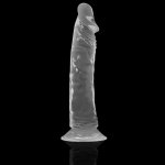 X RAY - PRZEZROCZYSTE DILDO REALISTYCZNE 21CM