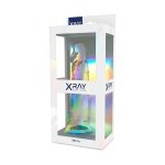 X RAY - PRZEZROCZYSTE DILDO REALISTYCZNE 19CM