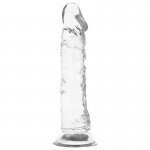 X RAY - UPRZĄŻ Z 3 PIERŚCIENIAMI + PRZEZROCZYSTE DILDO 21CM