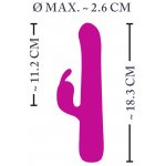 XOUXOU - ROTACYJNY WIBRATOR G-SPOT KRÓLICZEK FIOLETOWY