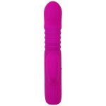 XOUXOU - WIBRATOR UDERZENIOWY ZE STYMULATOREM ŁECHTACZKI FIOLETOWY