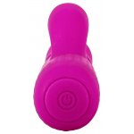 XOUXOU - WIBRATOR UDERZENIOWY ZE STYMULATOREM ŁECHTACZKI FIOLETOWY