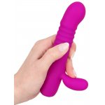 XOUXOU - WIBRATOR UDERZENIOWY ZE STYMULATOREM ŁECHTACZKI FIOLETOWY