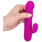 XOUXOU - WIBRATOR UDERZENIOWY ZE STYMULATOREM ŁECHTACZKI FIOLETOWY