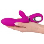 XOUXOU - SUPER MIĘKKI SILIKONOWY WIBRATOR KRÓLICZEK FIOLETOWY