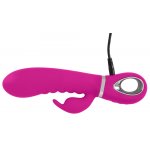 XOUXOU - SUPER MIĘKKI WIBRATOR KRÓLIK STYMULUJĄCY FIOLETOWY