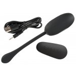 XOUXOU - VIBRO-JAJKO STYMULUJĄCE Z PILOTEM CZARNY