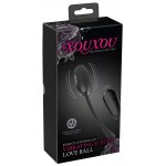 XOUXOU - VIBRO-JAJKO STYMULUJĄCE Z PILOTEM CZARNY