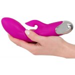 XOUXOU - SUPER MIĘKKI SILIKONOWY WIBRATOR SSĄCY FIOLETOWY