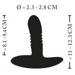 XOUXOU - WTYCZKA ANALNA Z FUNKCJĄ PCHANIA I WIBRACJAMI