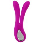 XOUXOU - PODWÓJNY WIBRATOR Z 2 SILNIKAMI 12 TRYBÓW WIBRACJI FIOLETOWY