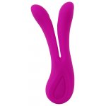 XOUXOU - PODWÓJNY WIBRATOR Z 2 SILNIKAMI 12 TRYBÓW WIBRACJI FIOLETOWY