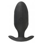 XOUXOU - STYMULUJĄCY KOREK ANALNY Z WIBRACJAMI I PILOTEM CZARNY