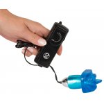 YOU2TOYS - WYJĄTKOWY WIBRATOR W KSZTAŁCIE UST Z JĘZYCZKIEM NIEBIESKI