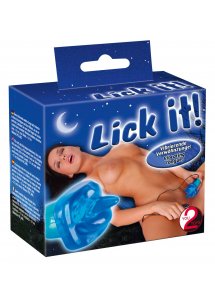 YOU2TOYS - WYJĄTKOWY WIBRATOR W KSZTAŁCIE UST Z JĘZYCZKIEM NIEBIESKI