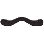 YOU2TOYS - CZARNY PRĘT Z DREWNA BDSM Z DWOMA ŚRUBAMI