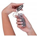 YOU2TOYS - SREBRNE JAJECZKO WIBRUJĄCE Z PILOTEM