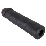 YOU2TOYS - CZARNA WIBRUJĄCA NAKŁADKA NA PENISA 22CM