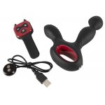 YOU2TOYS - WIBRATOR PROSTATY Z STYMULATOREM KROCZA I PIERŚCIENIEM