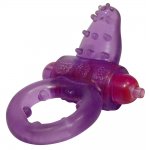 YOU2TOYS - PURPUROWY PIERŚCIEŃ NA PENISA Z MINI WIBRATOREM