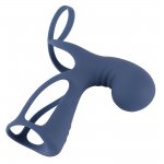 YOU2TOYS - RĘKAW NA PENISA Z PIERŚCIENIEM NA JĄDRA I WIBRATOR