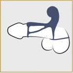 YOU2TOYS - RĘKAW NA PENISA Z PIERŚCIENIEM NA JĄDRA I WIBRATOR