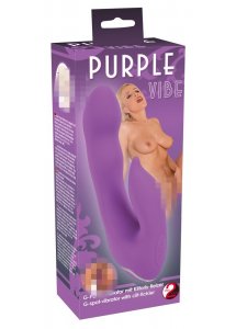 YOU2TOYS - SILIKONOWY WIBRATOR Z RAMIENIEM STYMULUJĄCYM