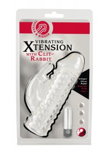 YOU2TOYS - NAKŁADKA NA PENISA ZE STYMULATOREM ŁECHTACZKI