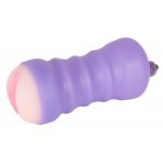 YOU2TOYS - PURPUROWY MASTURBATOR Z MINI WIBRATOREM