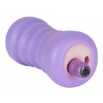 YOU2TOYS - PURPUROWY MASTURBATOR Z MINI WIBRATOREM