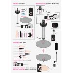 YOU2TOYS - SEX-MASZYNA Z REGULOWANĄ PODSTAWĄ I PILOTEM