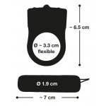 YOU2TOYS - WIBRUJĄCY PIERŚCIEŃ NA PENISA ZE STYMULACJĄ