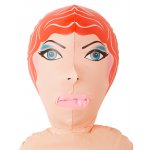 YOU2TOYS - LALKA MIŁOSNA RUDO-WŁOSA Z 3 SEKSOWNYMI OTWORAMI