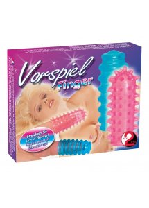 YOU2TOYS - 2 NAKŁADKI NA PALCE Z WYPUSTKAMI