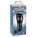 STROKER - MASTURBATOR Z OBROTOWYM RĘKAWEM W 4 TRYBACH CZARNY