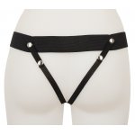 YOU2TOYS - STRAP-ON Z NATRUALNYM WIBRUJĄCYM PENISEM Z JĄDRAMI