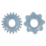 YOU2TOYS - 2 PIERŚCIENIE EREKCYJNE NA PENISA RÓŻNY KSZTAŁT