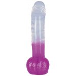 YOU2TOYS - REALISTYCZNE DILDO Z JĄDRAMI PRZEZROCZYSTE