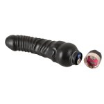 YOU2TOYS - MINI WIBRATOR Z MOCNYMI WIBRACJAMI CZARNY 17,4CM