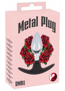 YOU2TOYS - METALOWA WTYCZKA ANALNA MAŁA(8,9CM)