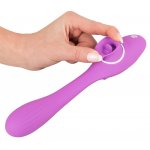 YOU2TOYS - WIBRATOR ZE STYMULACJĄ POCHWY Z JĘZYCZKIEM 