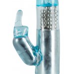 YOU2TOYS - NIEBIESKI WIBRATOR PERŁOWY KRÓLICZEK 22CM