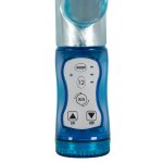 YOU2TOYS - NIEBIESKI WIBRATOR PERŁOWY KRÓLICZEK 22CM