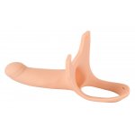 YOU2TOYS - NATURALNE DILDO NA PASKU STRAP-ON 13,5CM
